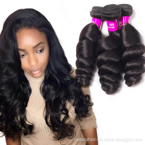 yuexiu  Wholesale Hair Vendors Virgin Hair Bundles In Bulk, Mink Brazilian Human Hair Bundles, Brazilian Hair Bundles Human Hair